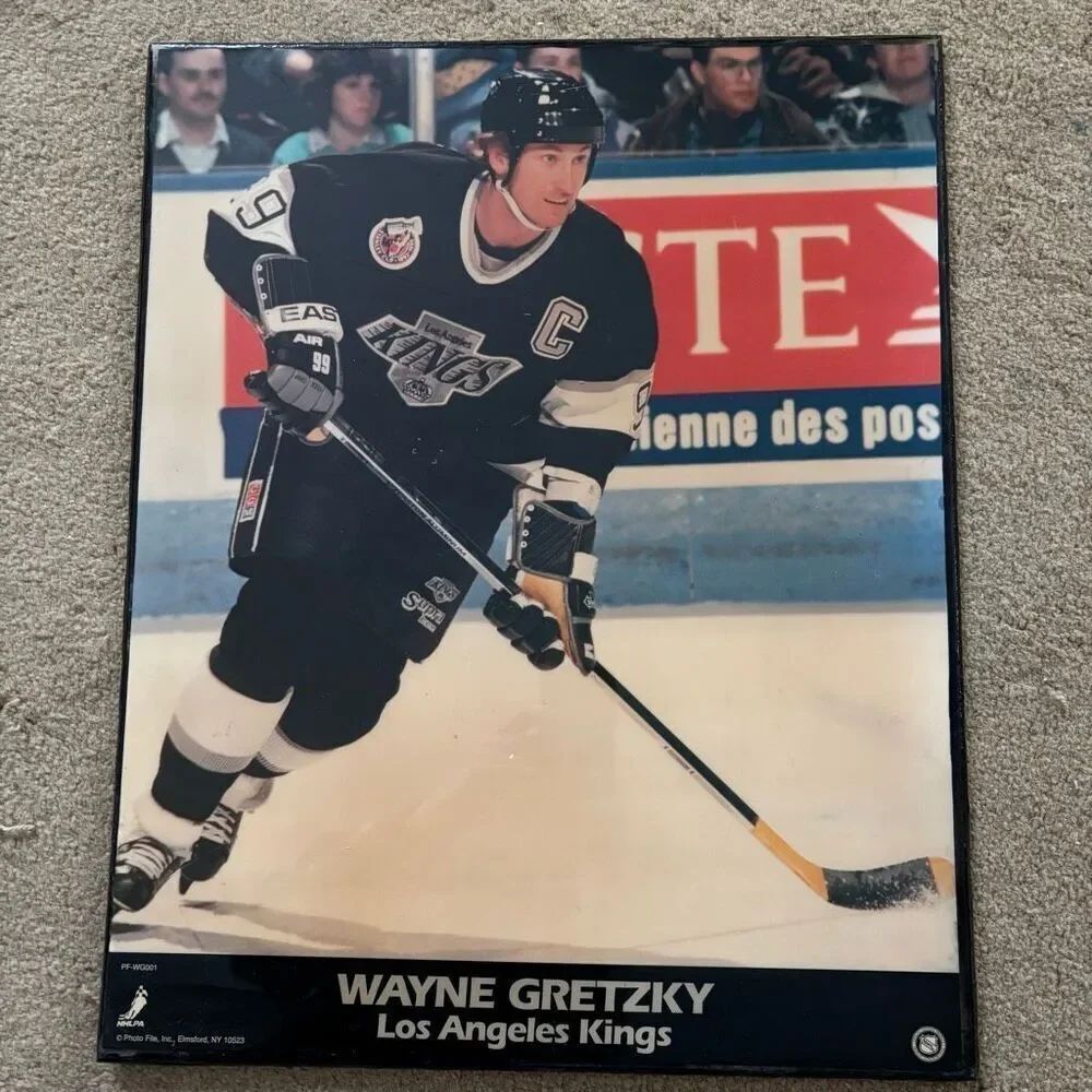 Wayne Gretzky Los Angeles Kings 20.5” x 16.5 Mounted Poster PF-WG001